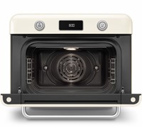 Smeg COF01CREU Vrijstaande combi stoomoven - 30L - Crème-2