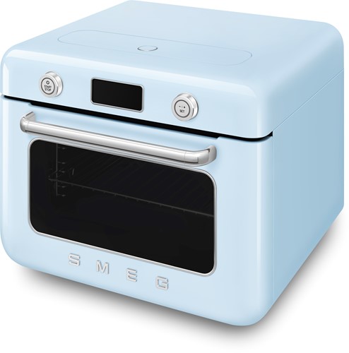 Smeg COF01PBEU Vrijstaande combi stoomoven - 30L - Pastelblauw-3