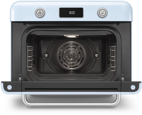Smeg COF01PBEU Vrijstaande combi stoomoven - 30L - Pastelblauw-2