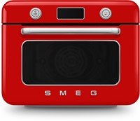 Smeg COF01RDEU Vrijstaande combi stoomoven - 30L - Rood