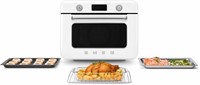 Smeg COF01PGEU Vrijstaande combi stoomoven - 30L - Pastelgroen