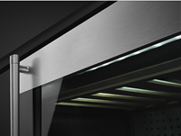SMEG CVI338RX3 Wijnklimaatkast - 103 liter - 82-87 cm - energieklasse G - scharnieren rechts - inox/zwart glas-2