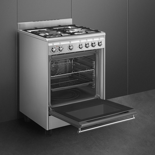 Smeg CX60GMX Fornuis 60x60 cm-2