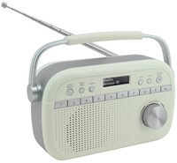 Soundmaster DAB280WE Draagbare digitale DAB+/FM-RDS radio, beige-2