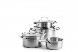 Dagelijkse Kost Set kookpot 18+20+24cm / steelpan 16cm 7-delig