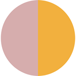 Roze - geel