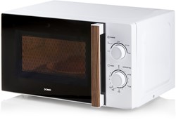 Domo DO2720 Microgolfoven hout wit - solo - 20L