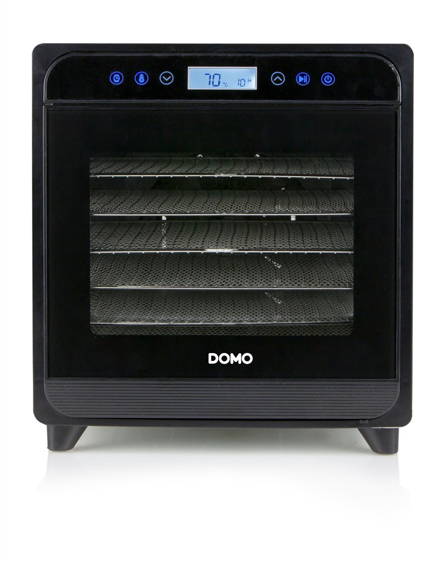 Warmte serie Actuator Domo DO354VD Voedseldroger inox 8 leggers | Profilec.be