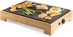 Domo DO9271G Plancha grill, bamboo style, 42x28