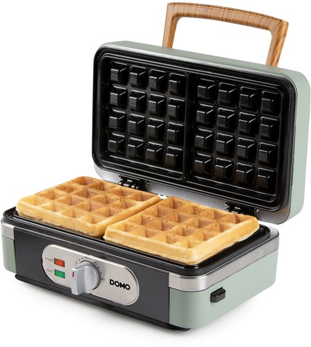 Domo DO9276C Croque / wafel / grill 3 in 1 - sage green-2