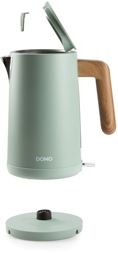 Domo DO9282WK Waterkoker groen 1.7L Wood You-2