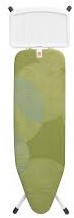 Brabantia Strijktafel B met stoomunithouder 124 x 38 cm White 25 - Calm Rustle