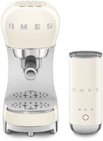 Smeg ECF12CREU Bundle Espressomachine crème met MFF02CREU