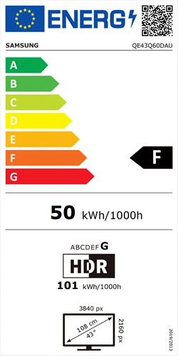 Samsung QLED 43Q60D (2024)
