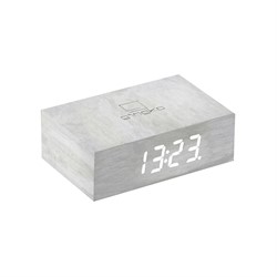 Gingko Click clock Flip natural White Birch