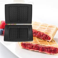 FRITEL Set bakplaten voor Gevulde wafels (hartig en zoet)-3