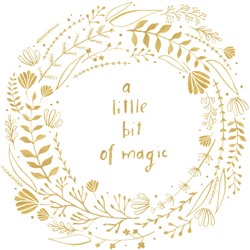 PPD Magic white Napkin 33x33