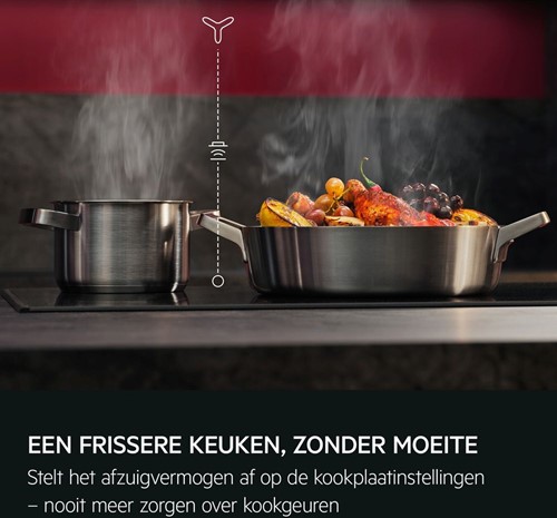 AEG GB87D91CB Dampkap Schouw 8000-AuroraTech / Schouwdampkap / 90 cm / MattBlack & Glass-2