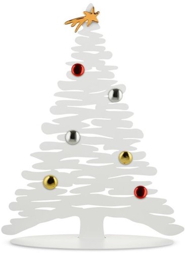 Alessi Bark For Christmas kerstboom wit 35,5 x 14 cm