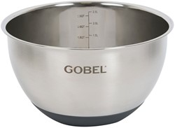 GOBEL Mengkom Ø20cm inox - antislip voet