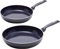 GreenPan Torino 2-delige Pannenset met keramische antikleeflaag 24/28cm