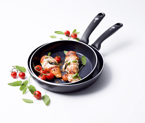 GreenPan Torino 2-delige Pannenset met keramische antikleeflaag 24/28cm-2