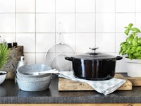 BK H6071520 Bourgogne  Stoofpot 20 cm Jet Black