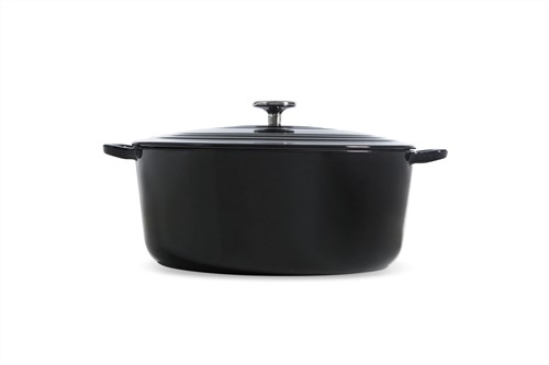 BK Bourgogne stoofpot ovaal Jet Black 32cm, 7,5 liter-2