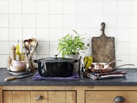 BK H6071932 Bourgogne  Stoofpot Ovaal 32 cm Jet Black