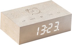 Gingko Click clock Flip Maple