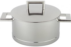 Demeyere John Pawson 7 Kookpot 20 cm met dubbelwandig deksel, 3 liter