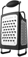 Microplane Rasp "Boxgrater" vierkant zwart, 4 functies