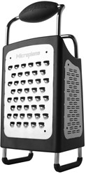 Microplane Rasp "Boxgrater" vierkant zwart, 4 functies
