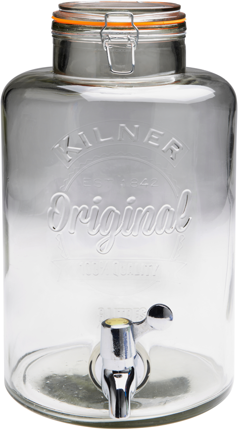 Kilner ronde glazen bokaal met beugelsluiting 1L