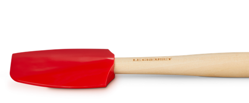 Le Creuset Silicone Premium kleine spatel in Kersenrood-2