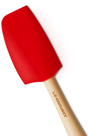 Le Creuset Silicone Premium kleine spatel in Kersenrood-3