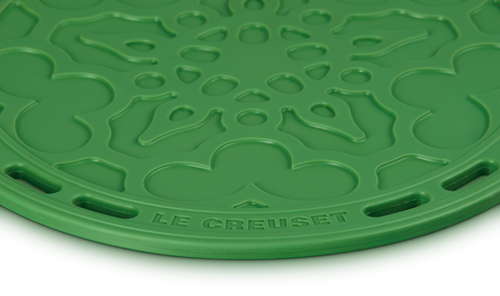 Le Creuset Onderzetter bloemmotief Bamboo 20cm Silicone-2