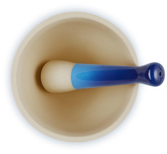 Le Creuset Vijzel Azure 11,5cm 0,3l Azure Aardewerk-3