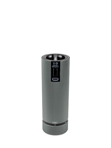 Peugeot LINE line pepermolen elektrisch aluminium carbon 15 cm