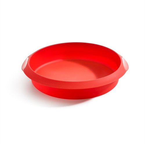 Lékué Taartvorm uit silicone rood ø 24m H 5.7cm