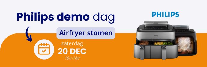 [AFGELOPEN] Philips Airfryer Demo in Brugge - zaterdag 20 december
