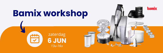 Bamix workshop Brugge - zaterdag 6 juni