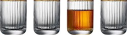 Lyngby Glas Palermo Gold Shotglaasjes 60 ml 6 pcs