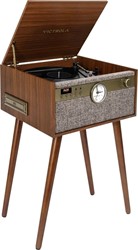 Victrola VTA-835SB Century with legs & clock - music center - Platenspeler - CD/cassette/BT