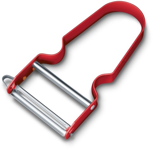 Victorinox REX Peeler, aluminium, red-2