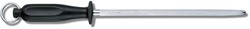 Victorinox Classic, aanzetstaal, 25cm, medium fijn, rond, zwart