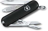Victorinox Classic SD, 58 mm, zwart zakmes