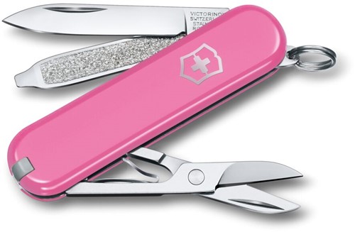 Victorinox Classic SD, 58 mm, roze zakmes