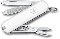Victorinox Classic SD, 58 mm, wit zakmes