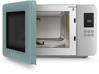 Smeg MOC01EGMEU Vrijstaande microgolfoven met grill - Emerald Green Mat-2